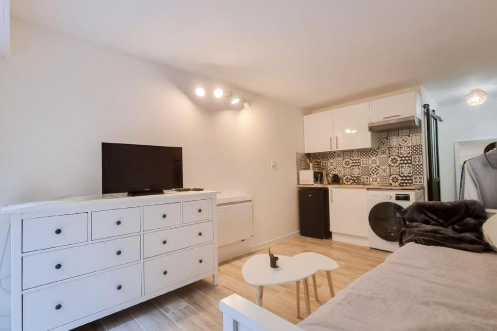 Studio Avec Garage 5Min Cannes Centre Esterno foto